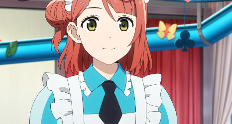 上原 歩夢（うえはら あゆむ）がコスプレ喫茶でうさ耳メイド姿！！