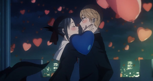 四宮 かぐやキス